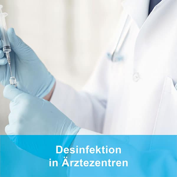 sterilico Desinfektion in Ärztezentren