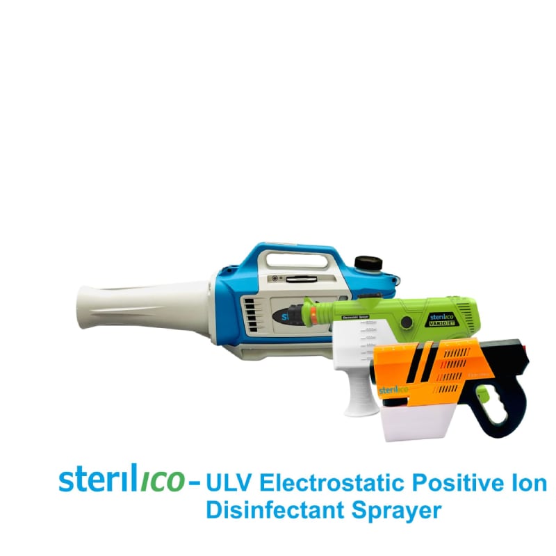 sterilico – ULV Electrostatic Positive Ion Disinfectant Sprayer